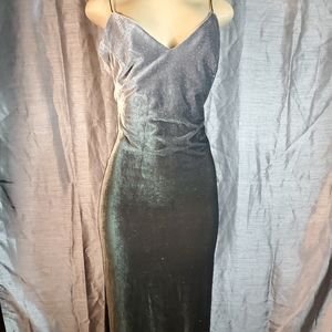 Rampage women's long dress, size small velvet